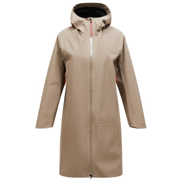 Peak Performance - Women's Treeline Shell Parka - Parka Gr L;M;S;XL;XS beige;blau/schwarz von Peak Performance