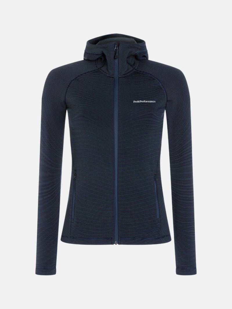 Peakperformance W Midlayer Zip Hood-L L von Peakperformance