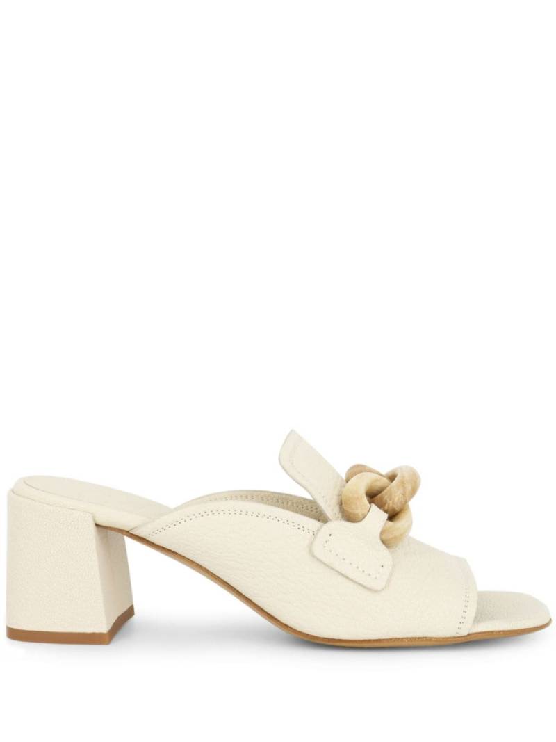 Pedro Garcia Umita leather mules - Neutrals von Pedro Garcia