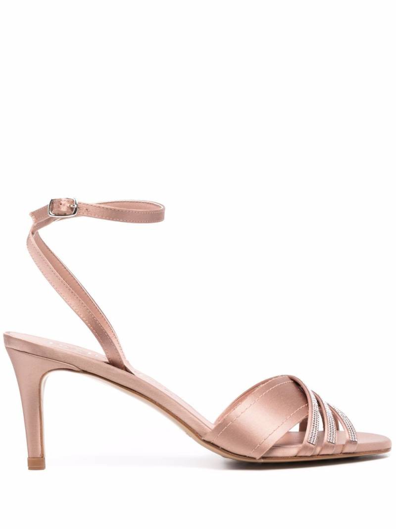 Pedro Garcia Xilia pavé high-heel sandals - Neutrals von Pedro Garcia