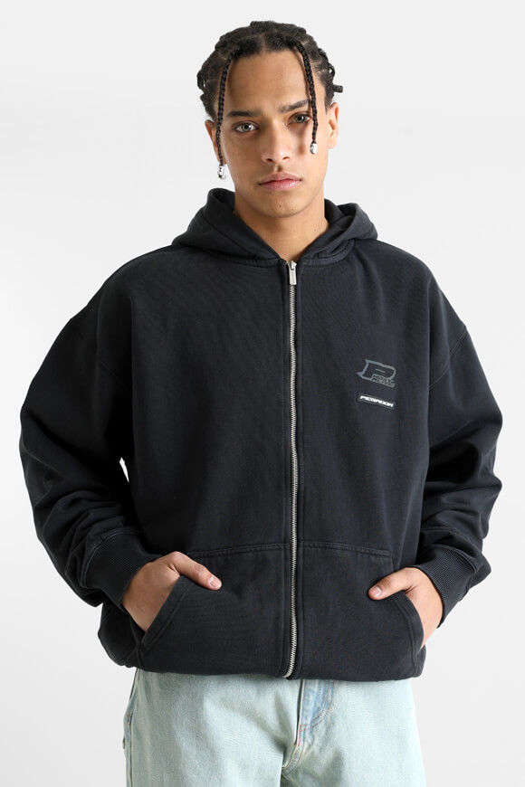 Pegador Oversize Kapuzensweatjacke | Black | Herren | XL Pegador Oversize Kapuzensweatjacke | Black | Herren | XL von Pegador