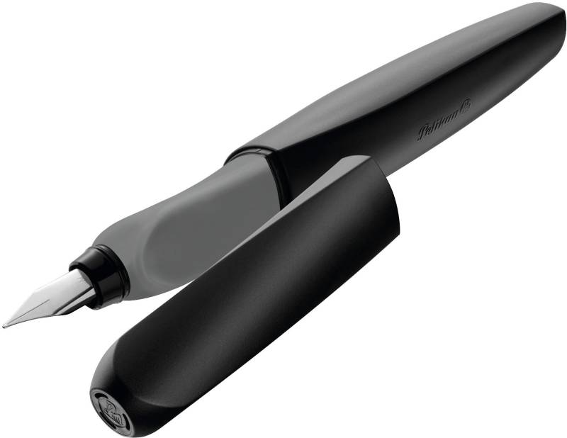 Pelikan Füller »Twist®, Black, Feder M«, Made in Germany von Pelikan