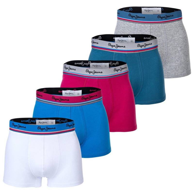 Boxershort 5er Pack Stretch-teo 5pk Herren Multicolor S von Pepe Jeans