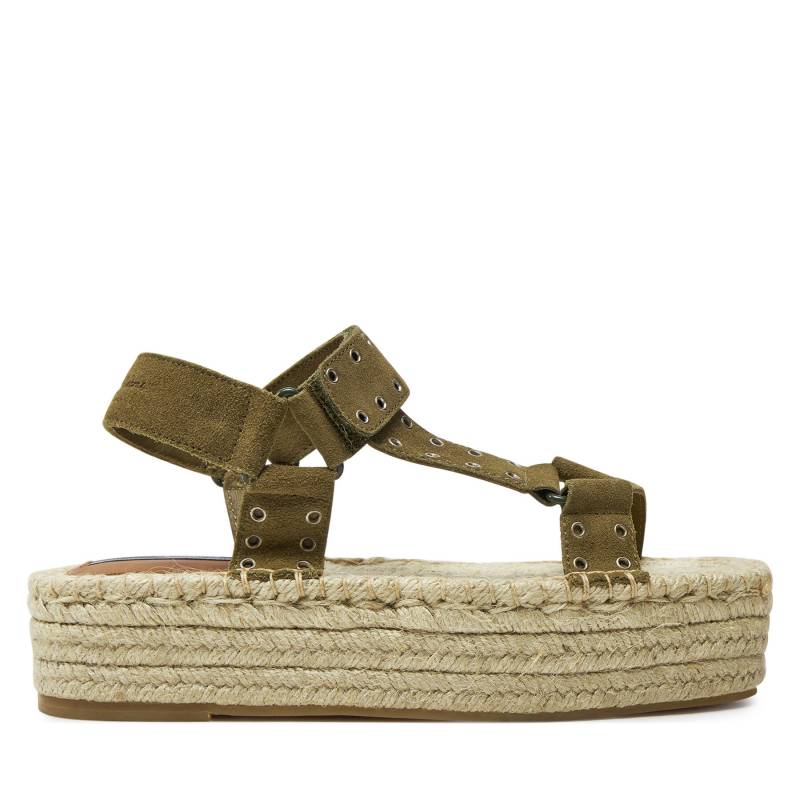 Espadrilles Pepe Jeans Tracy Resort PLS90660 Grün von Pepe Jeans