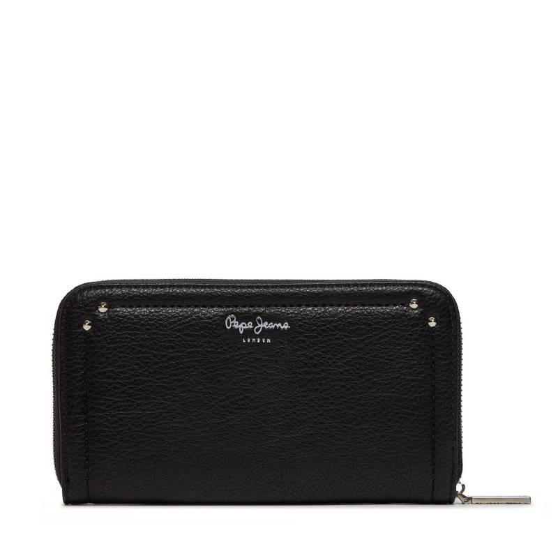 Große Damen Geldbörse Pepe Jeans Crisha Wallet PL070244 Schwarz von Pepe Jeans