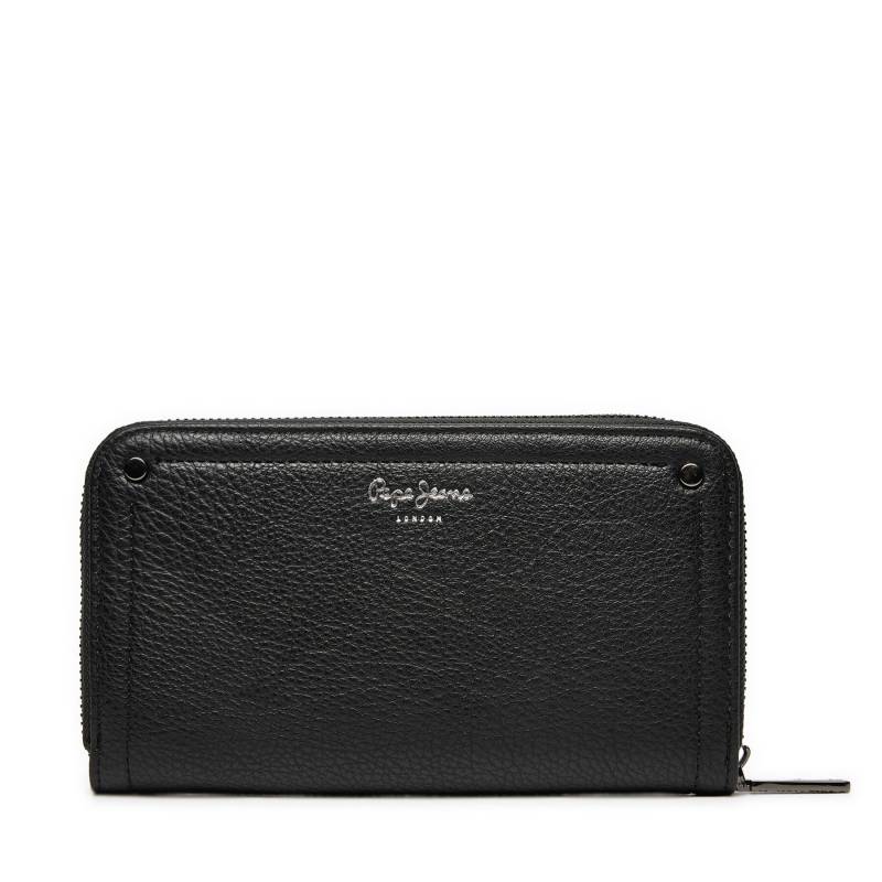 Große Damen Geldbörse Pepe Jeans Icon PL070260 Schwarz von Pepe Jeans