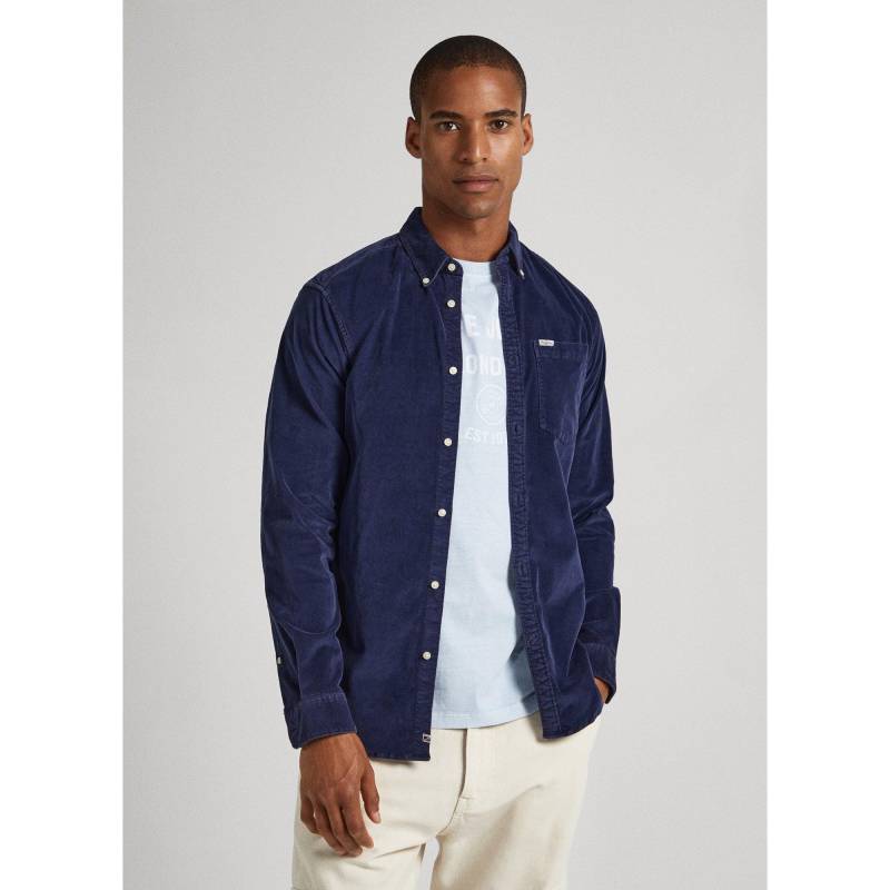 Hemd, Langarm Herren Marine M von Pepe Jeans