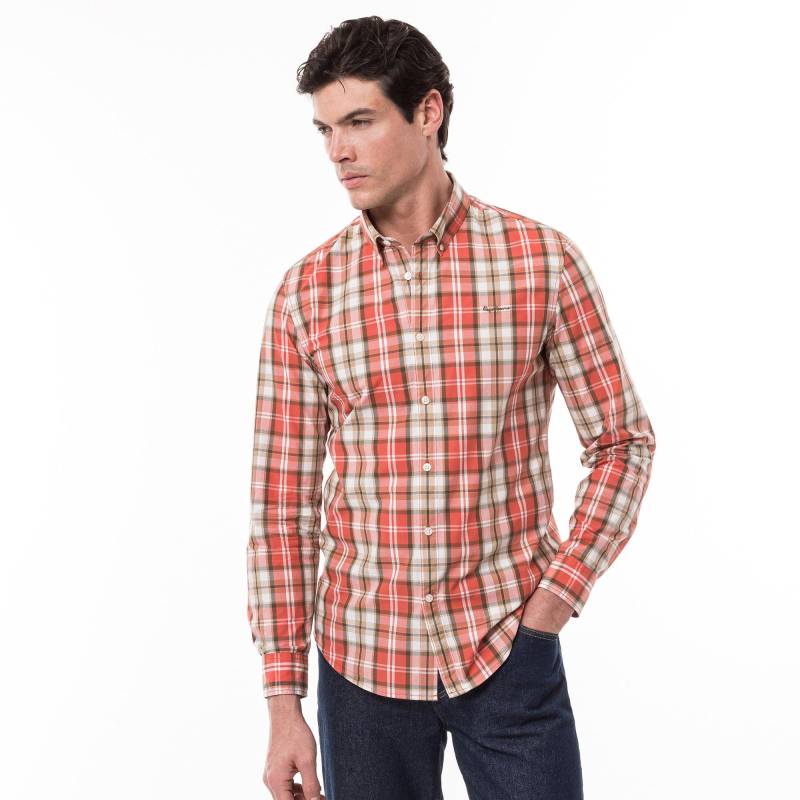 Hemd, Langarm Herren Orange L von Pepe Jeans