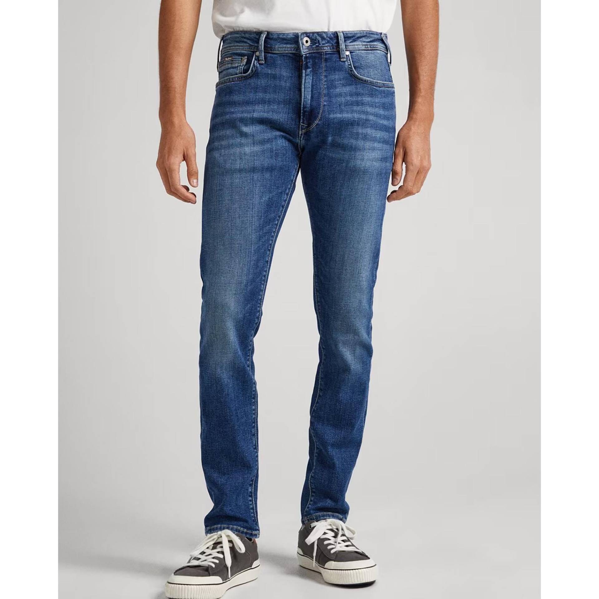 Jeans, Slim Fit Herren Blau  L34/W32 von Pepe Jeans