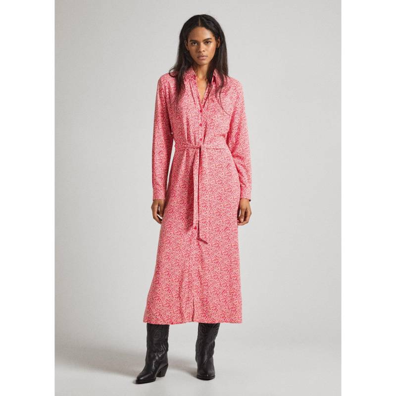 Pepe Jeans - Kleid, für Damen, Rot Bunt, Größe S von Pepe Jeans