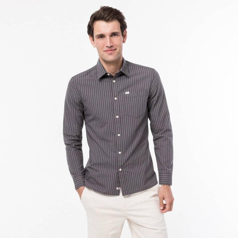 Hemd, Langarm Herren Grau  S von Pepe Jeans