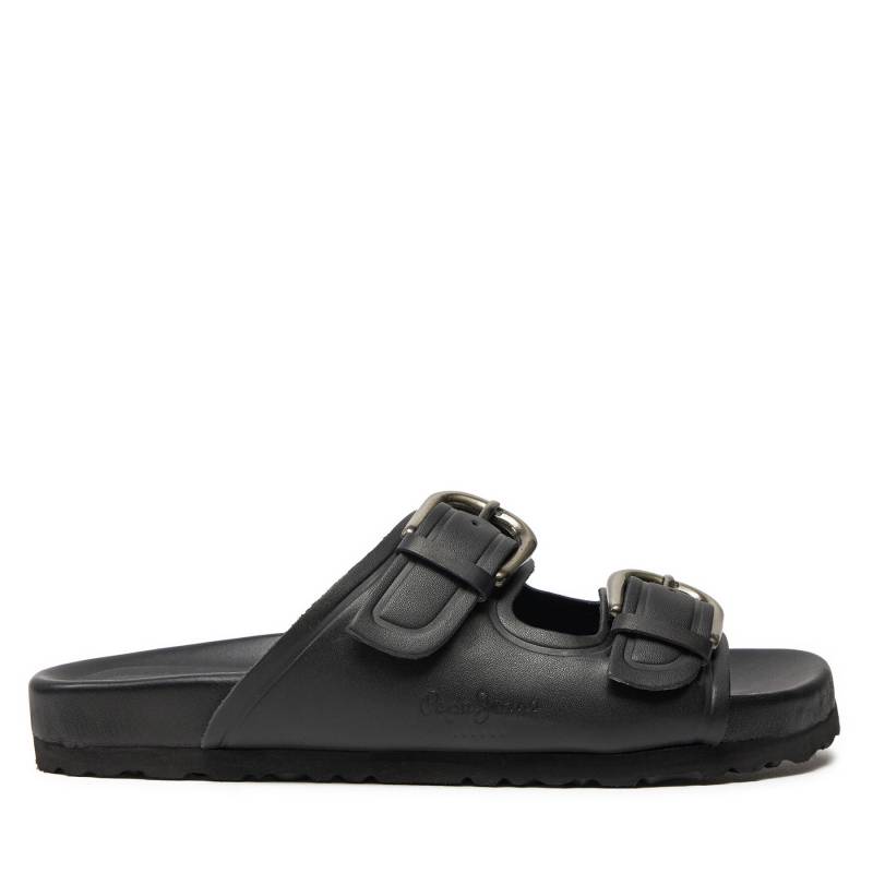 Pantoletten Pepe Jeans Oban Block PLS80005 Schwarz von Pepe Jeans