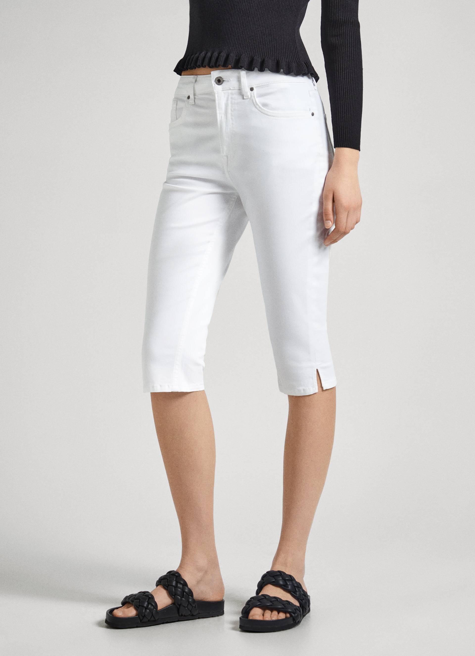 Pepe Jeans Caprijeans »SKINNY CROP«, mit kleinen Schlitzen von Pepe Jeans