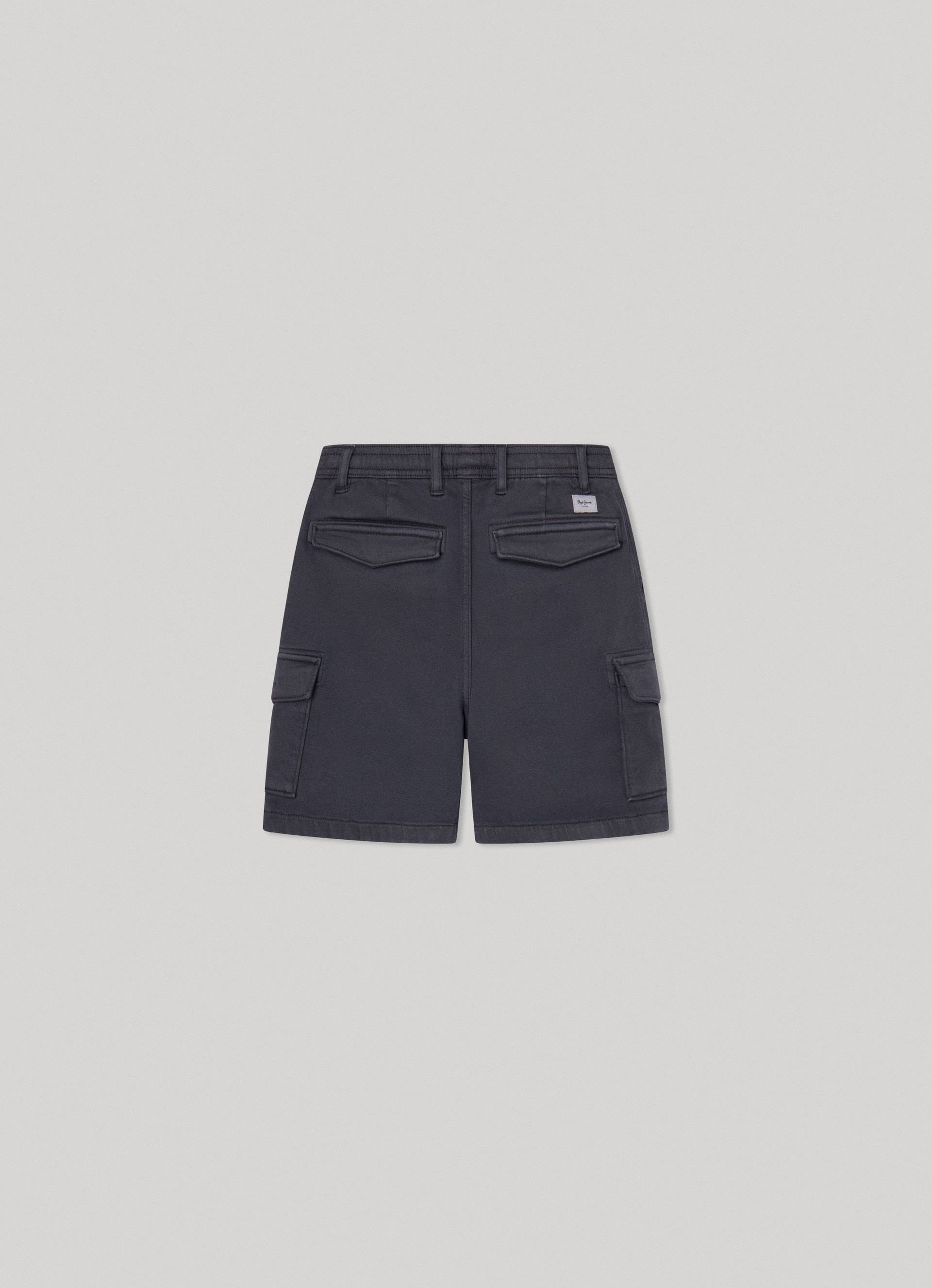 Pepe Jeans Cargoshorts, mit Ton-in-Ton Logoschriftzug von Pepe Jeans