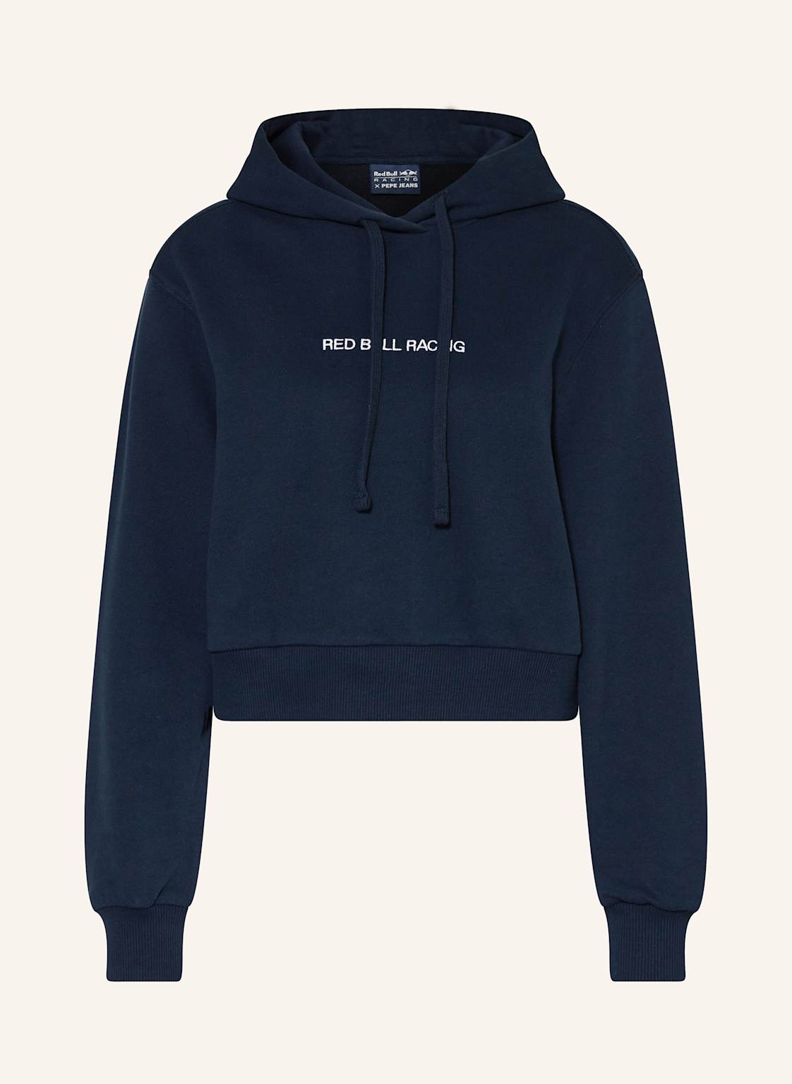 Pepe Jeans Cropped-Hoodie grau Pepe Jeans Cropped-Hoodie grau von Pepe Jeans