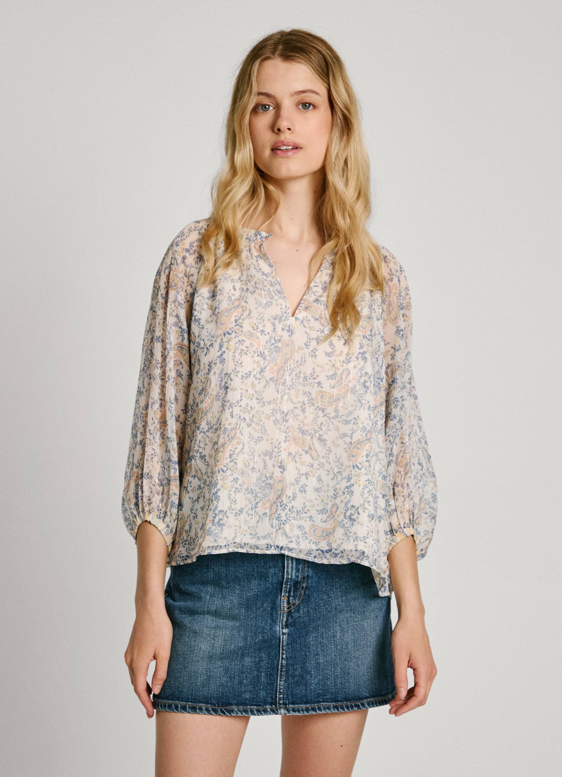 Pepe Jeans Druckbluse »MARTINA«, mit Paisleymuster von Pepe Jeans