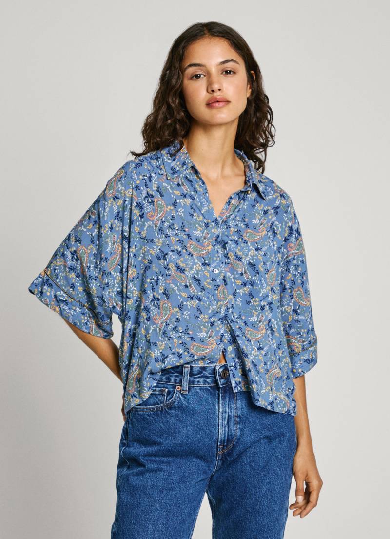 Pepe Jeans Druckbluse »MERY«, mit Paisley Muster in trendy Pyjama-Style von Pepe Jeans