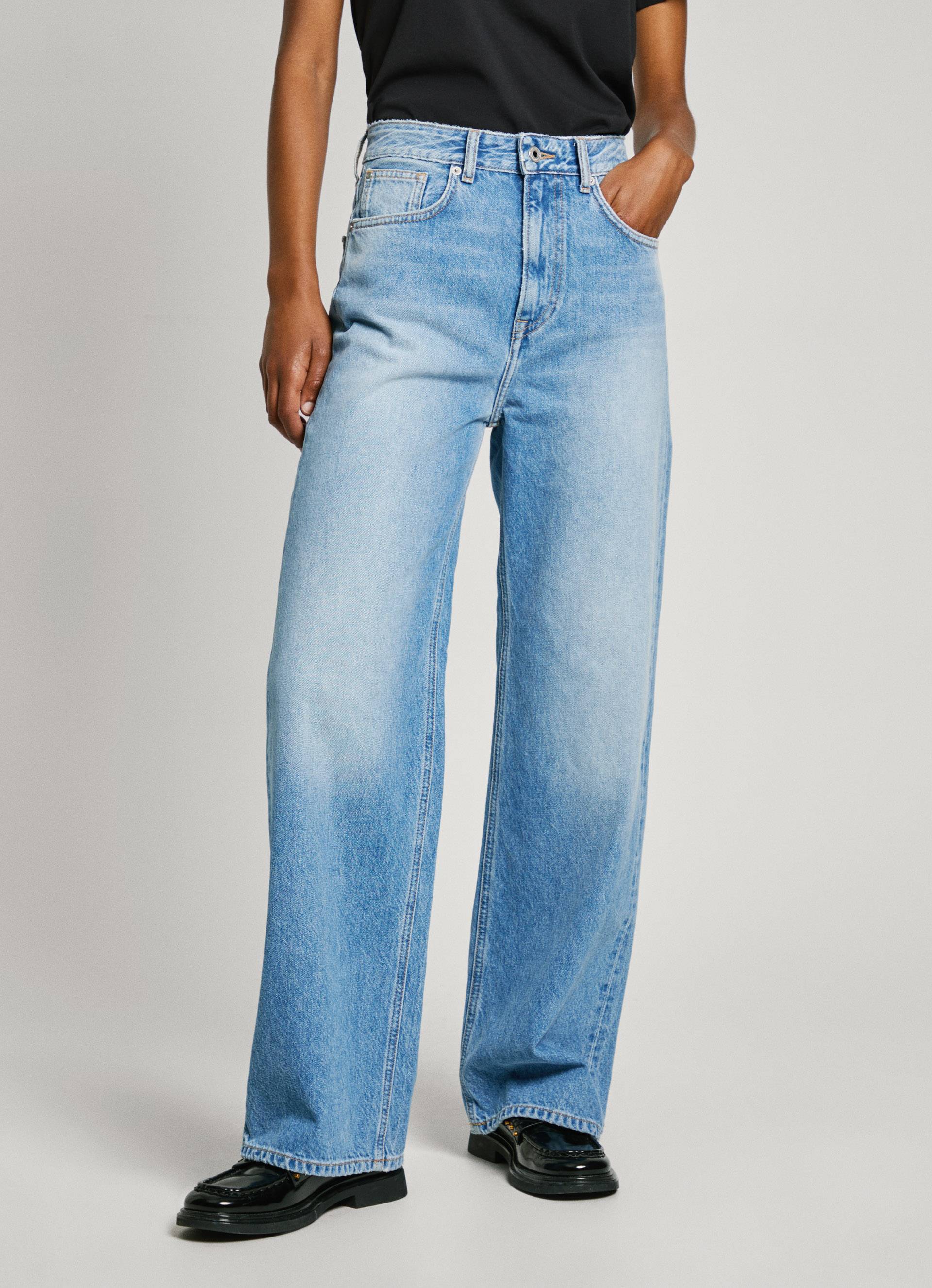 Pepe Jeans Gerade Jeans »STRAIGHT JEANS UHW«, mit hohem Bund von Pepe Jeans