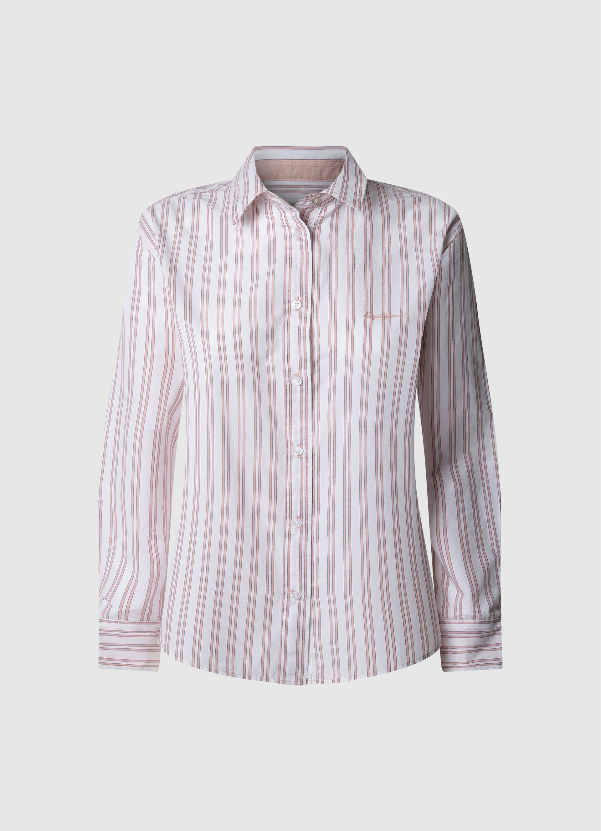 Pepe Jeans Hemdbluse »CLEVER«, mit Logostickerei Pepe Jeans Hemdbluse »CLEVER«, mit Logostickerei von Pepe Jeans