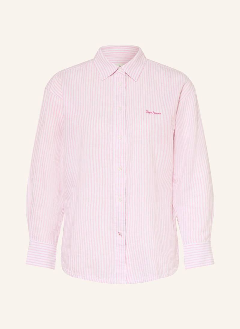 Pepe Jeans Hemdbluse Dream Mit Leinen rosa von Pepe Jeans
