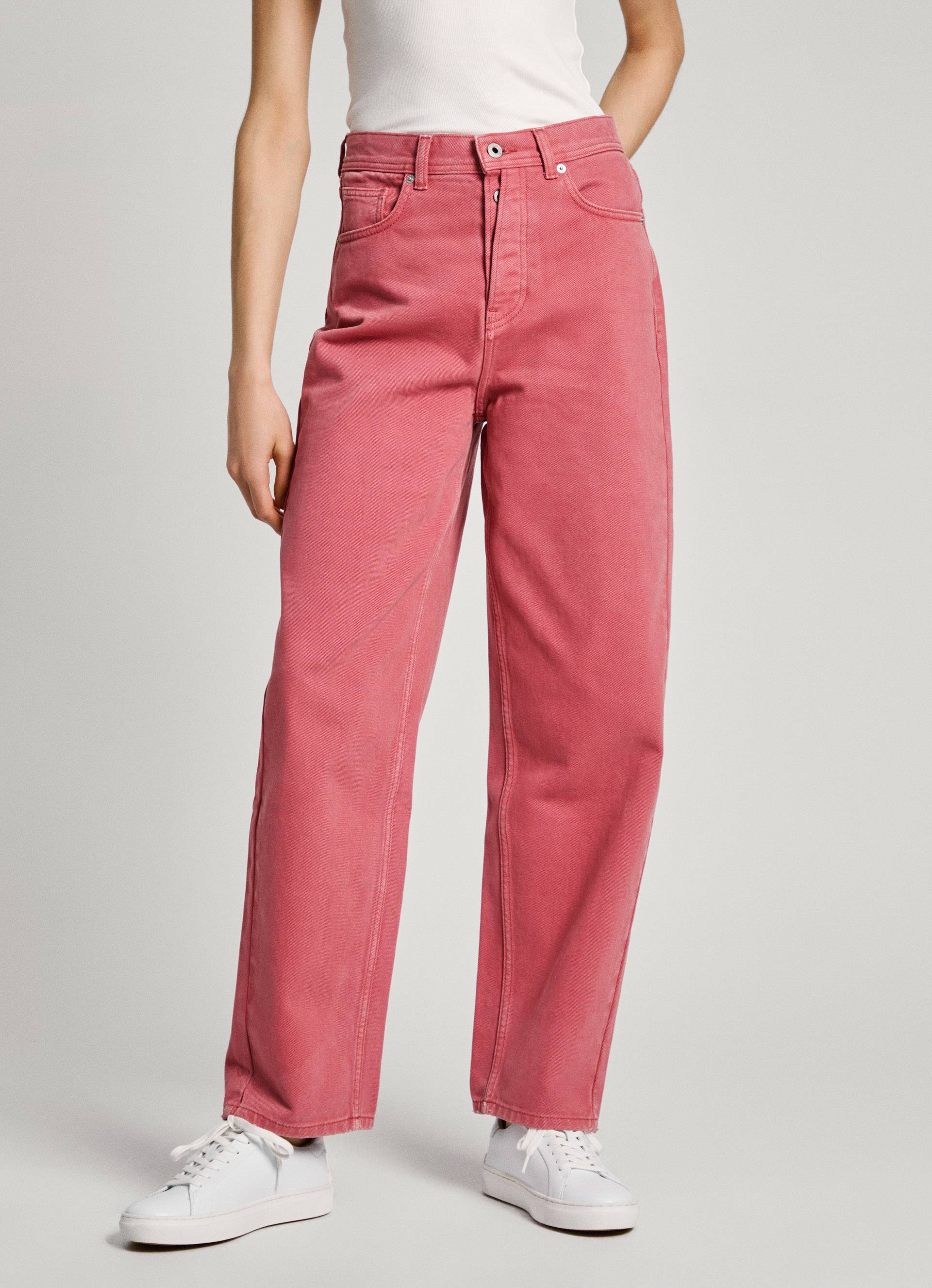 Pepe Jeans High-waist-Jeans »BARREL JEANS UHW«, mit weitem Bein aus Baumwolldenim Pepe Jeans High-waist-Jeans »BARREL JEANS UHW«, mit weitem Bein aus Baumwolldenim von Pepe Jeans