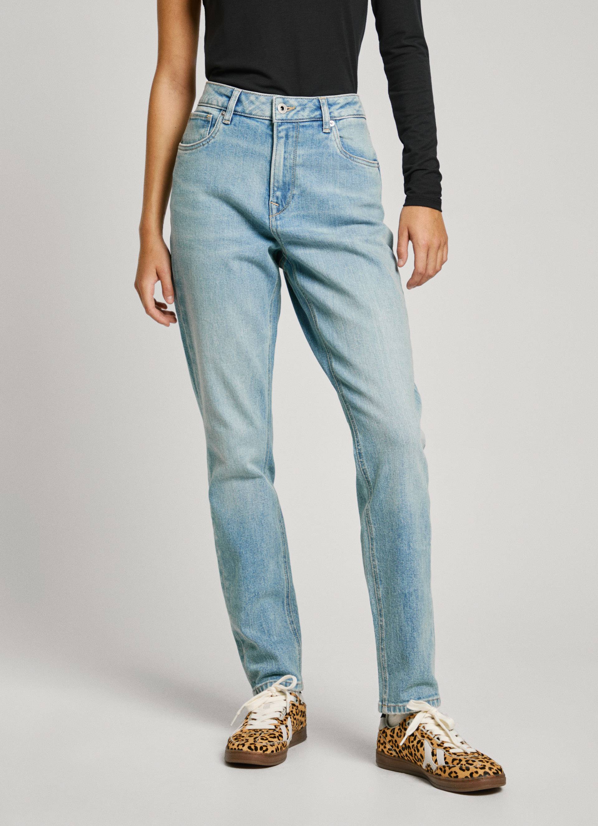 Pepe Jeans High-waist-Jeans »TAPERED JEANS HW« Pepe Jeans High-waist-Jeans »TAPERED JEANS HW« von Pepe Jeans
