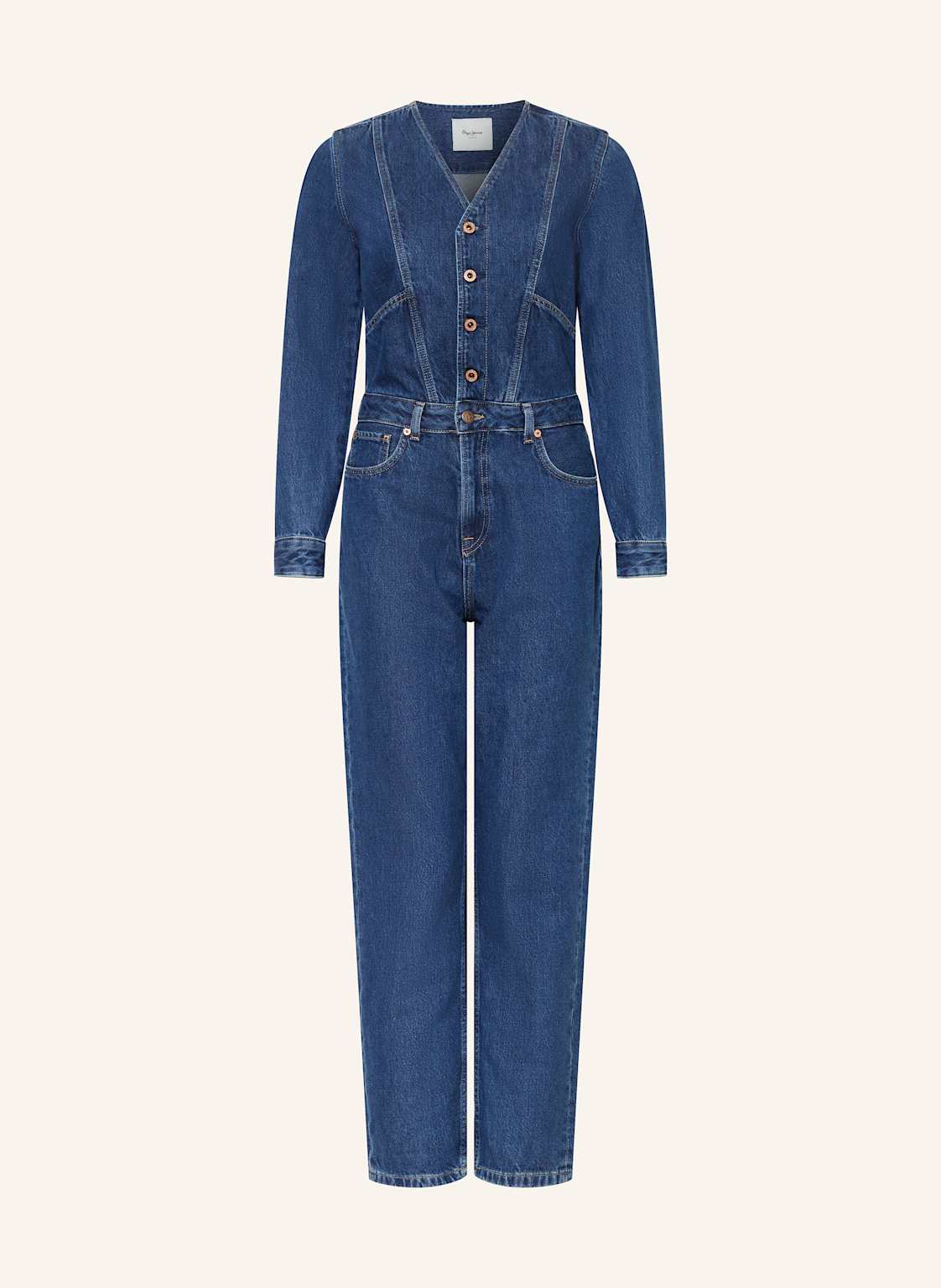 Pepe Jeans Jeans-Jumpsuit Franky blau Pepe Jeans Jeans-Jumpsuit Franky blau von Pepe Jeans
