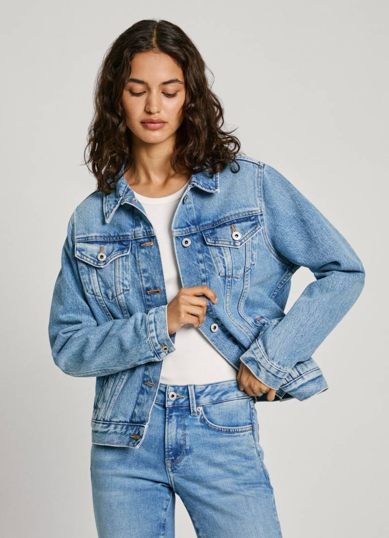 Pepe Jeans Jeansjacke »REGULAR JACKET«, in authentischer Denim-Qualität von Pepe Jeans