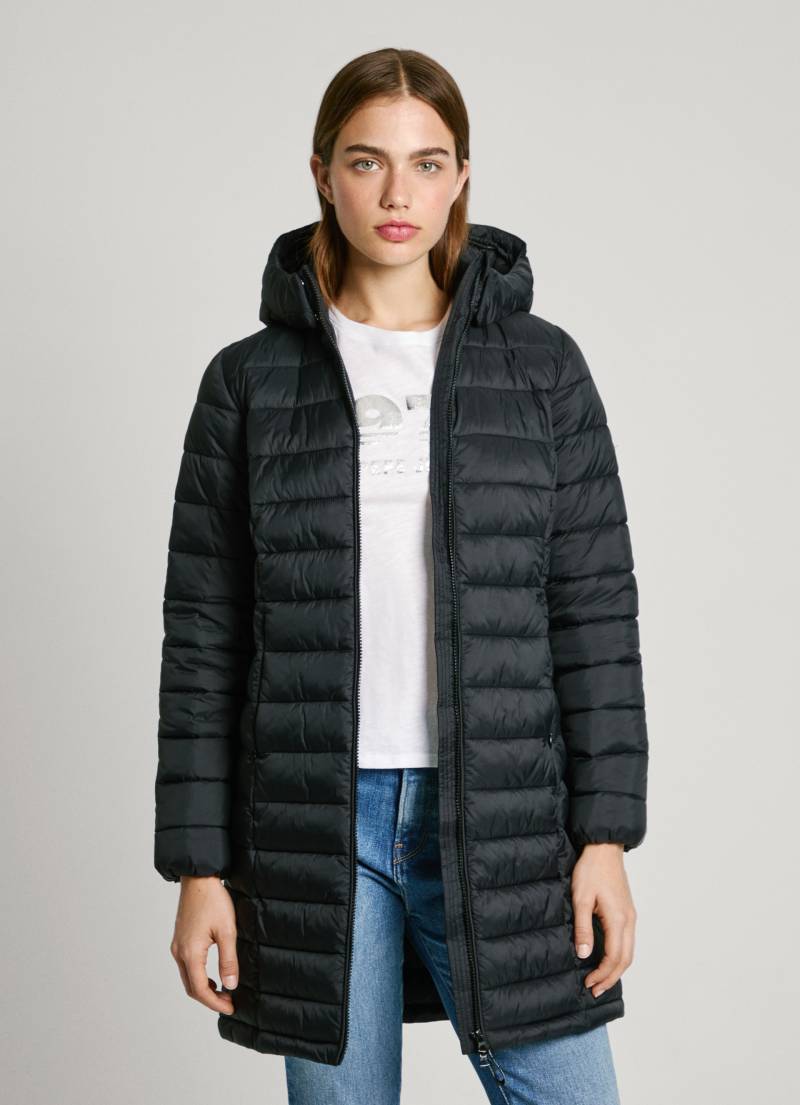 Pepe Jeans Outdoorjacke »AMMY LONG«, mit Kapuze, mit abnehmbarer Kapuze von Pepe Jeans