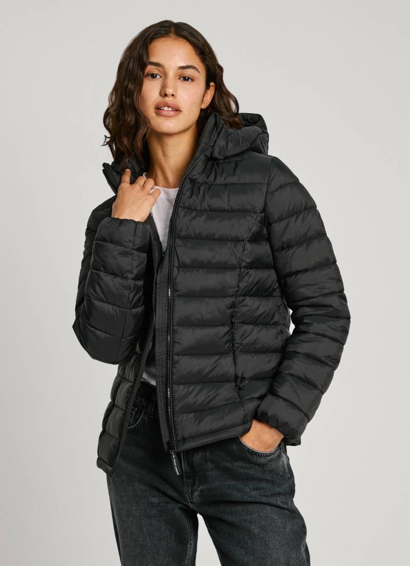 Pepe Jeans Outdoorjacke »AMMY SHORT«, mit Kapuze, mit abnehmbarer Kapuze von Pepe Jeans