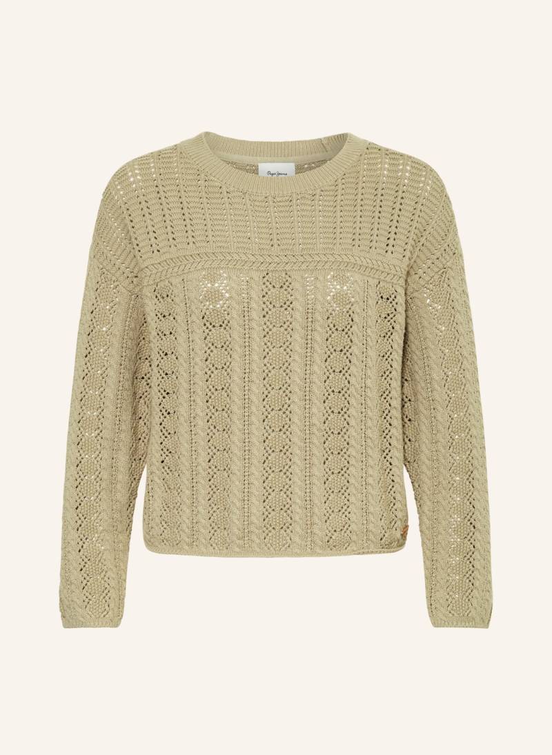 Pepe Jeans Pullover Isadora gruen von Pepe Jeans