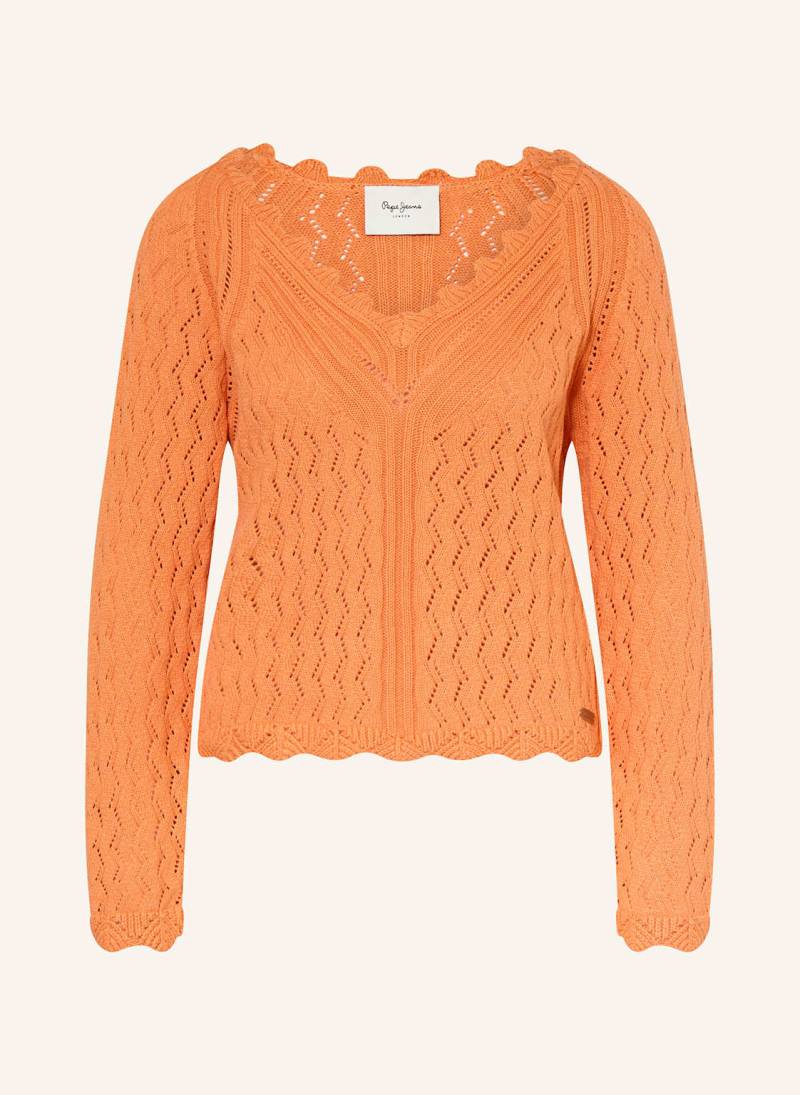 Pepe Jeans Pullover Olya orange von Pepe Jeans