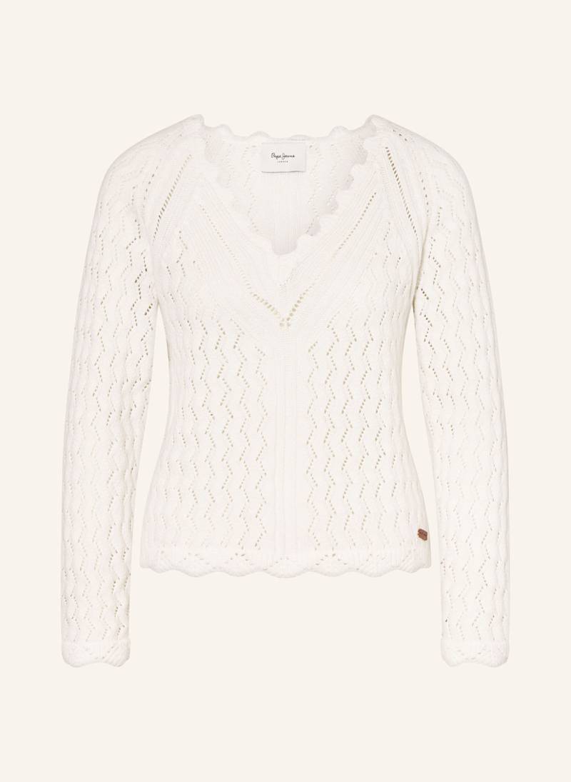 Pepe Jeans Pullover Olya weiss von Pepe Jeans