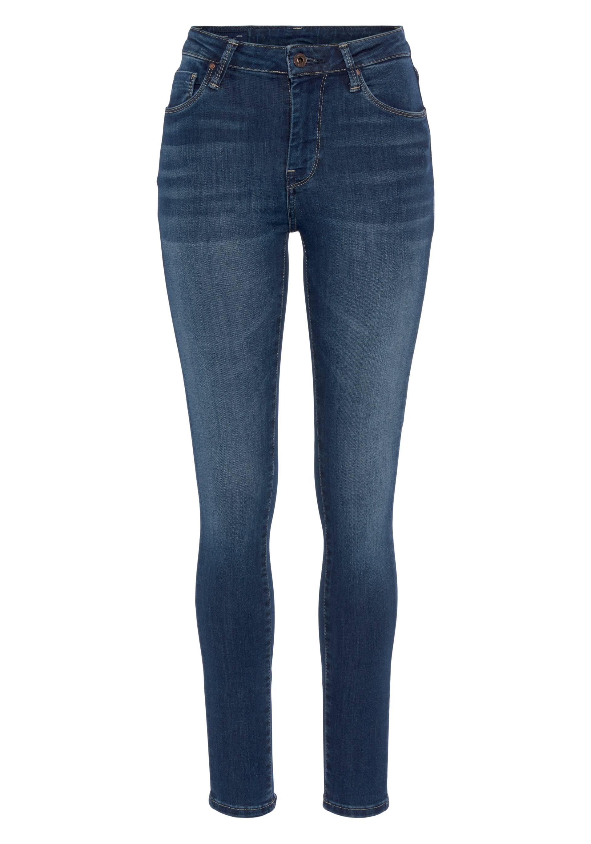 Pepe Jeans Röhrenjeans »REGENT«, in Skinny Passform mit hohem Bund aus seidig bequemem Stretch Denim von Pepe Jeans