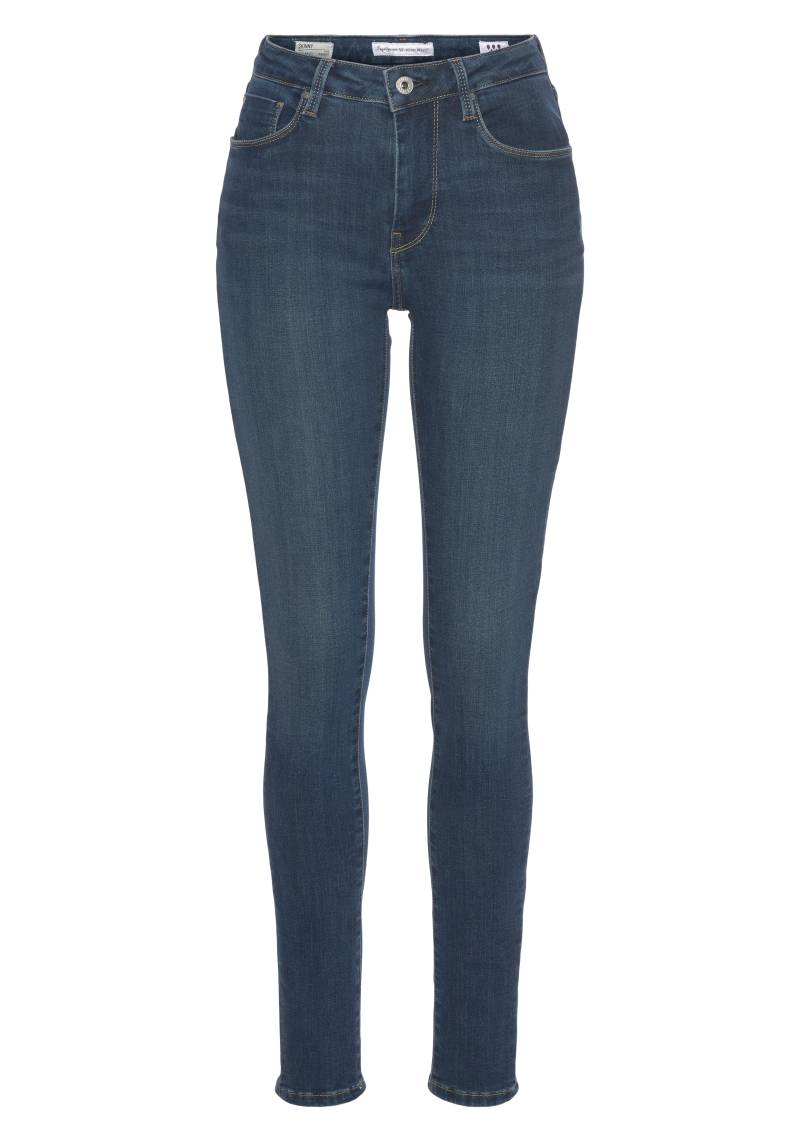 Pepe Jeans Röhrenjeans »REGENT«, in Skinny Passform mit hohem Bund aus seidig bequemem Stretch Denim von Pepe Jeans