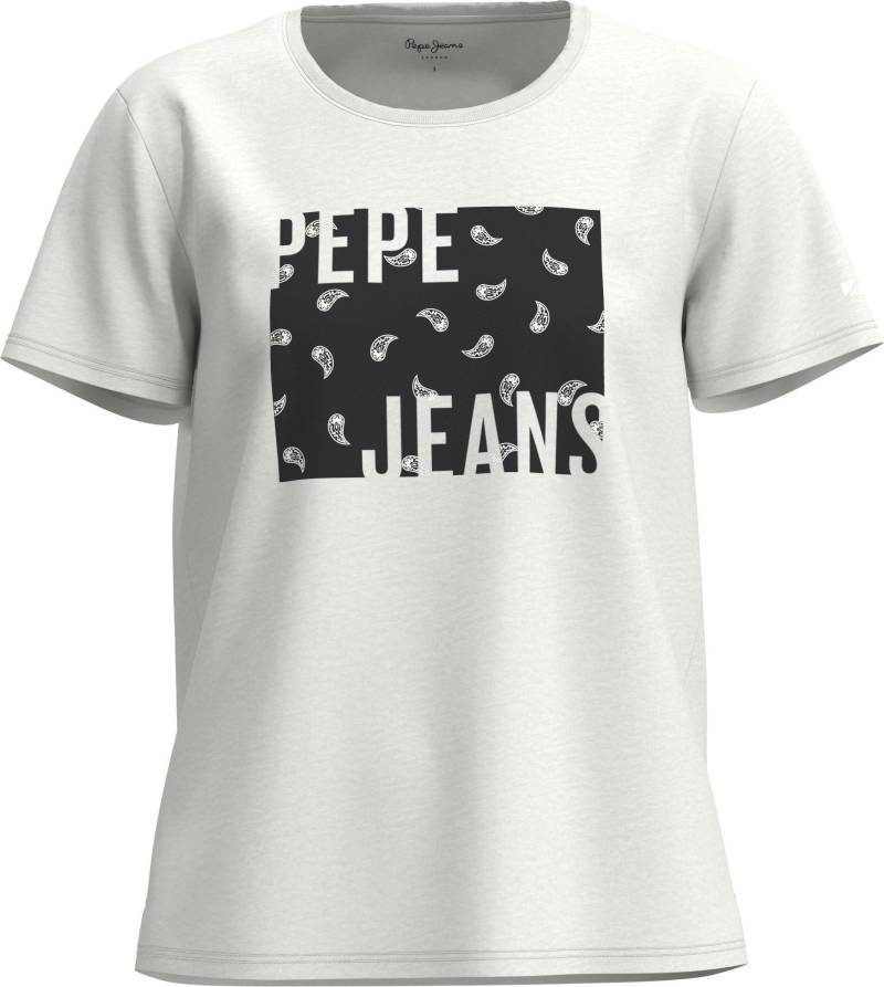 Pepe Jeans Rundhalsshirt »LUCIE«, mit Kontrastprint von Pepe Jeans