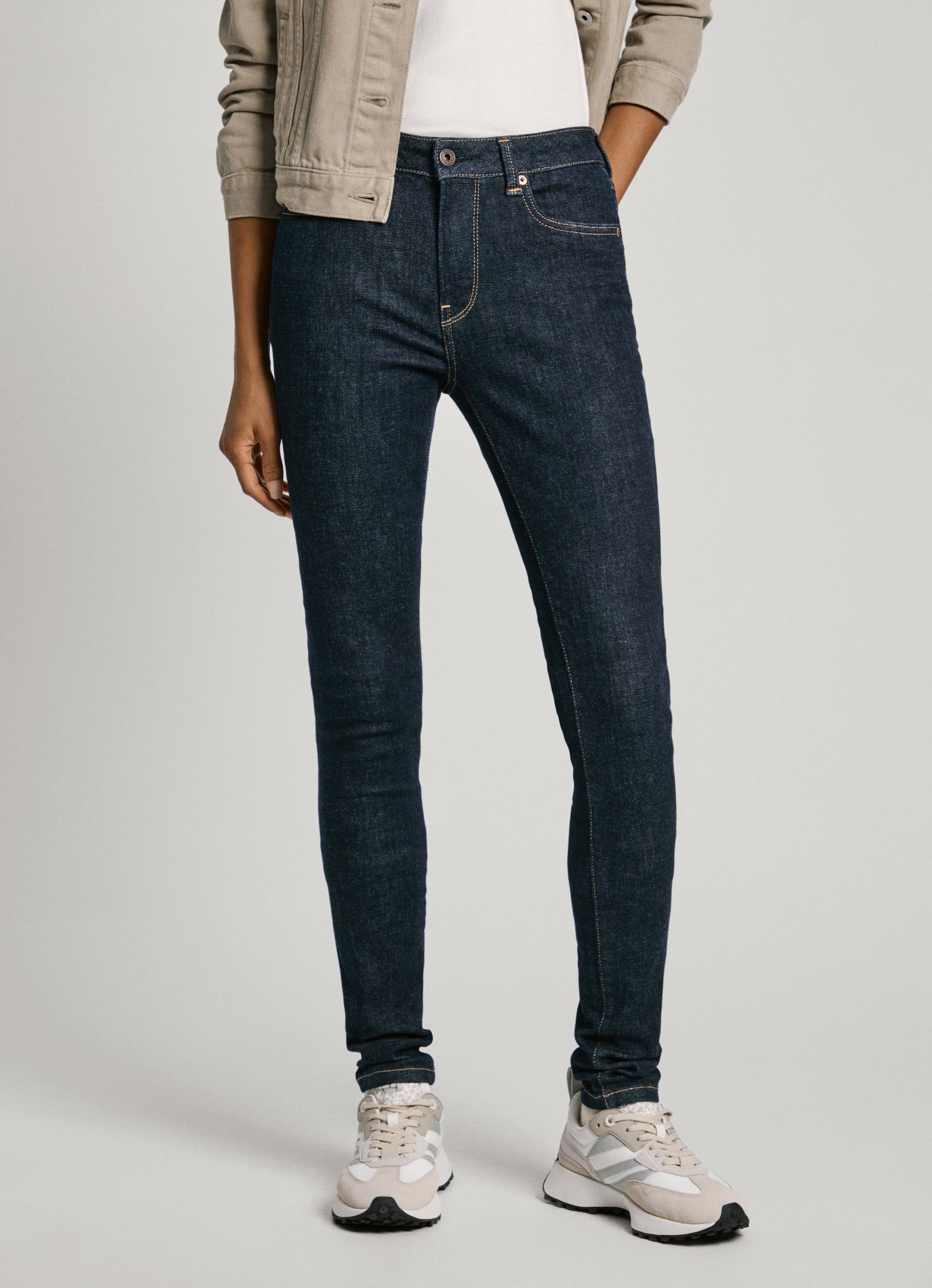 Pepe Jeans Skinny-fit-Jeans »SKINNY JEANS MW«, in verschiedenen Waschungen von Pepe Jeans