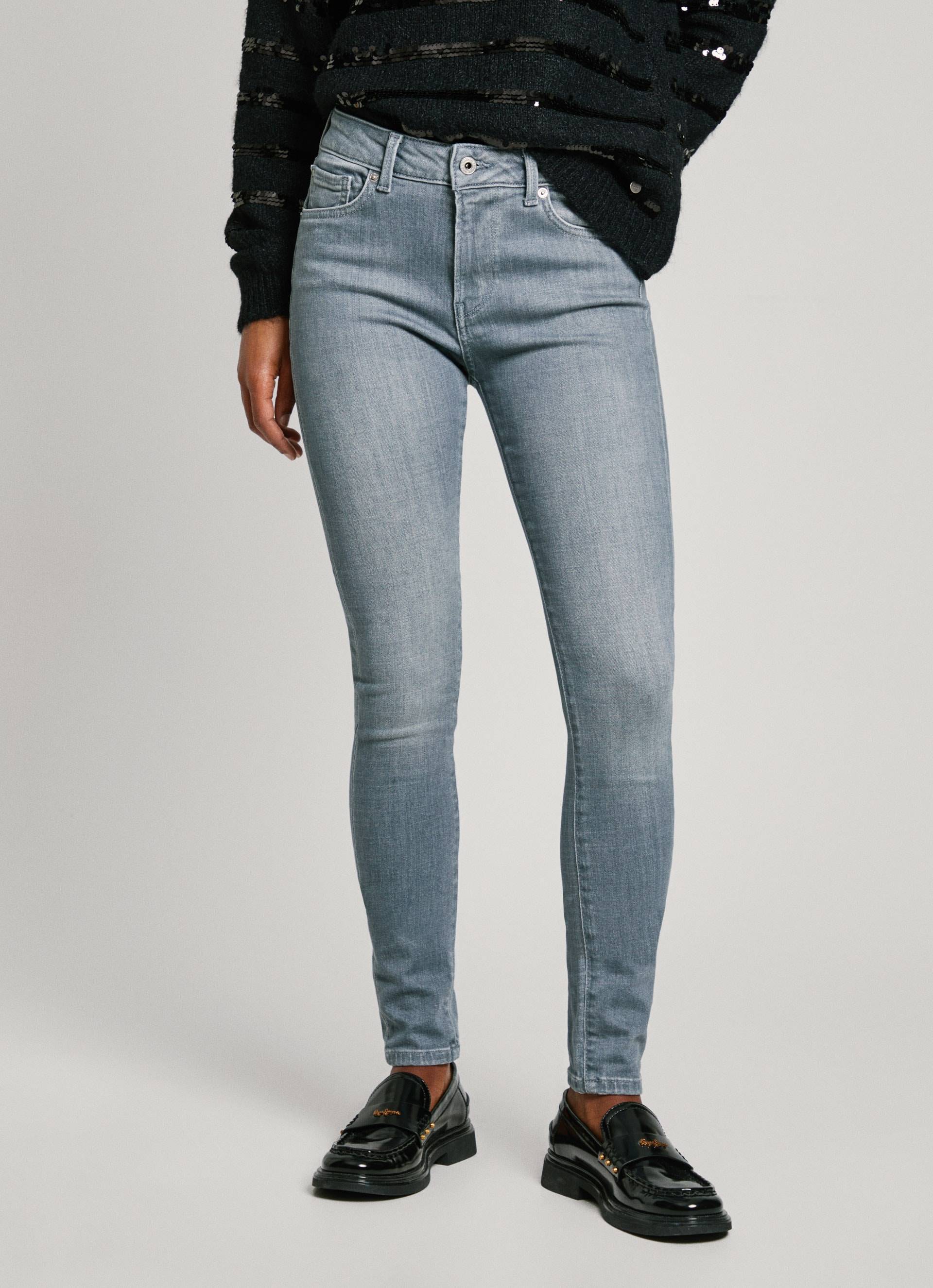 Pepe Jeans Skinny-fit-Jeans »SKINNY JEANS MW«, in verschiedenen Waschungen von Pepe Jeans