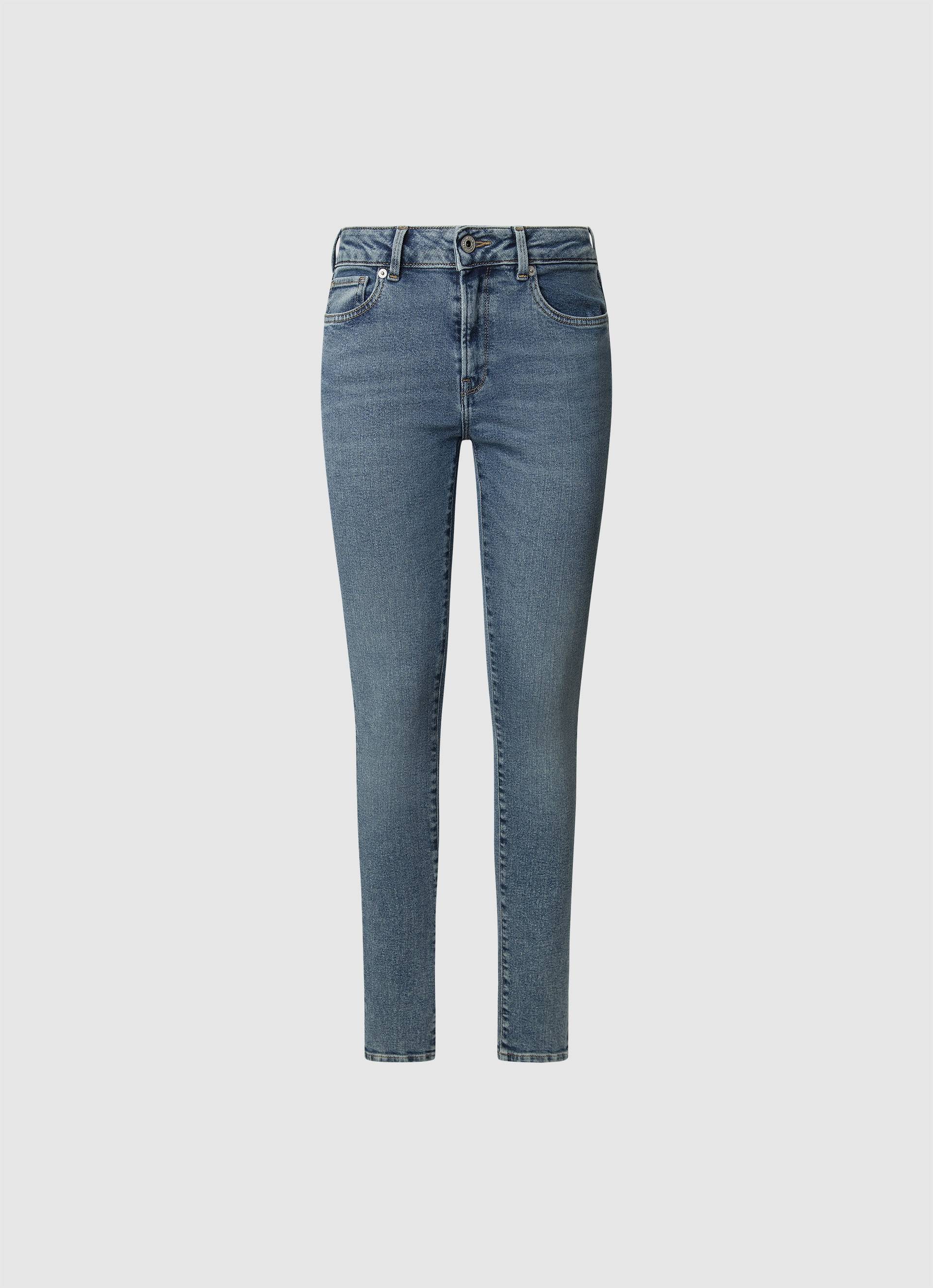 Pepe Jeans Skinny-fit-Jeans »SKINNY JEANS MW«, in verschiedenen Waschungen von Pepe Jeans