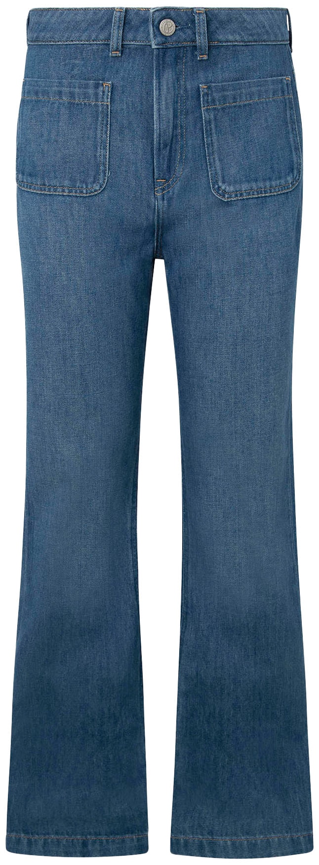 Pepe Jeans Slim-fit-Jeans »Jeans SLIM FIT FLARE UHW RETRO« Pepe Jeans Slim-fit-Jeans »Jeans SLIM FIT FLARE UHW RETRO« von Pepe Jeans