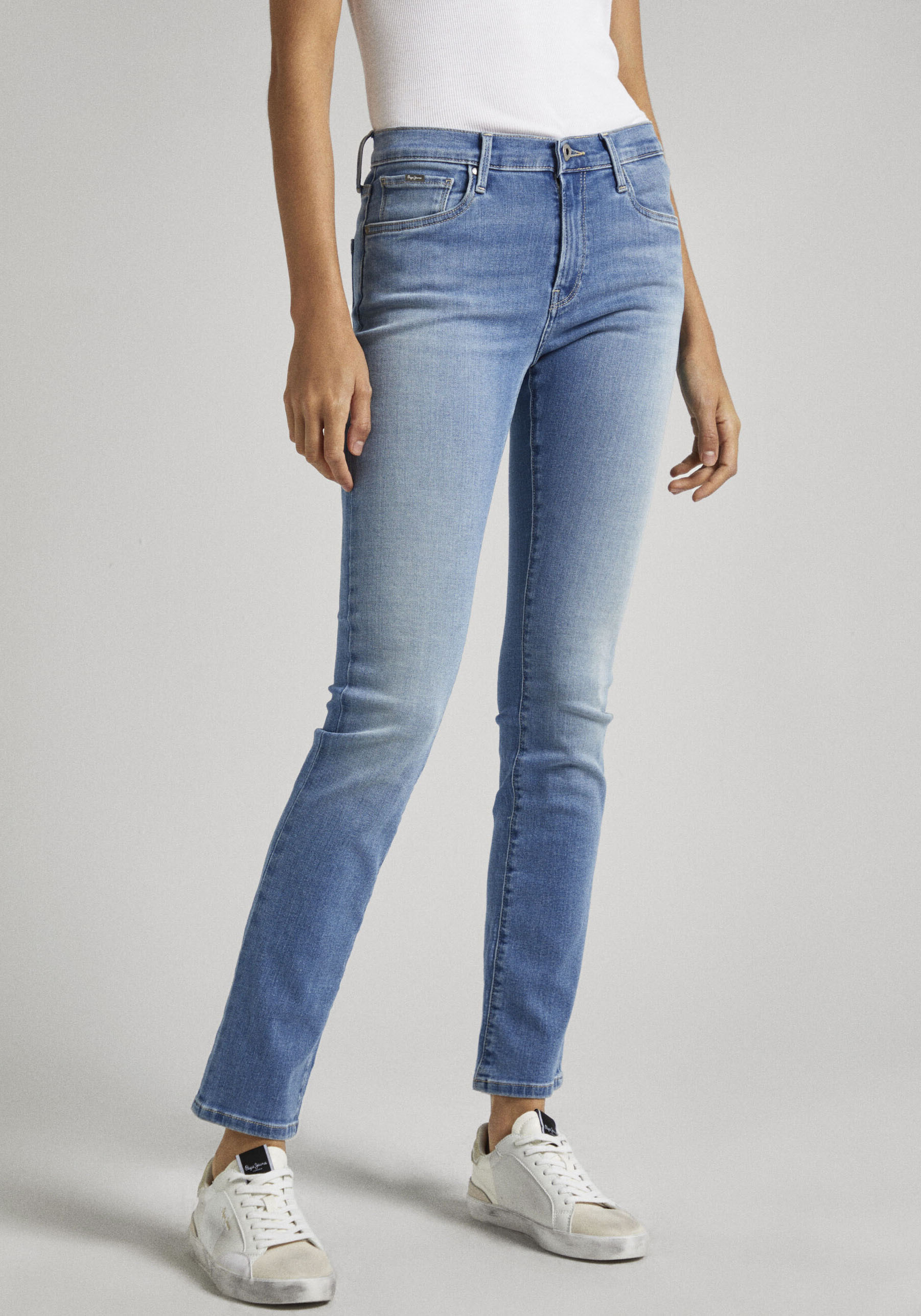 Pepe Jeans Slim-fit-Jeans »SLIM JEANS HW« Pepe Jeans Slim-fit-Jeans »SLIM JEANS HW« von Pepe Jeans