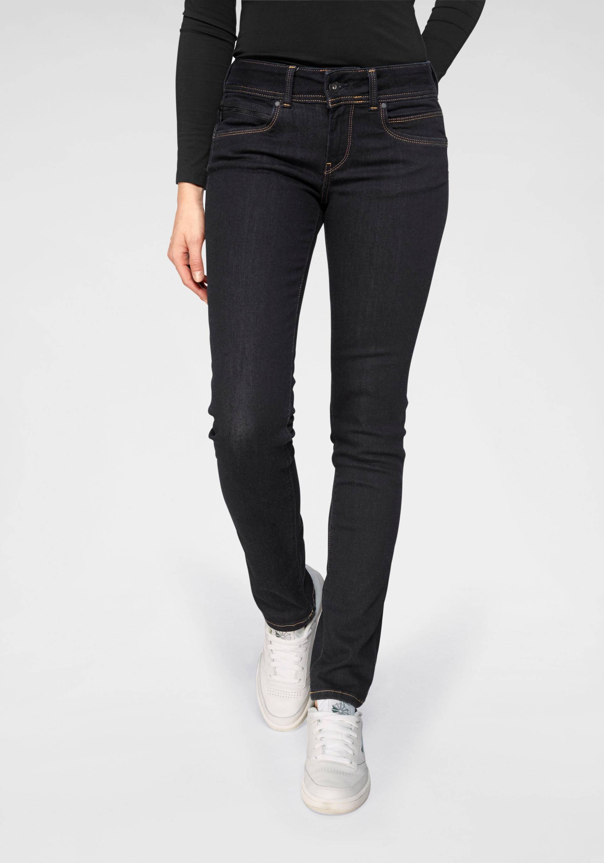 Pepe Jeans Slim-fit-Jeans »NEW BROOKE«, mit 1-Knopf Bund und Reissverschlusstasche von Pepe Jeans