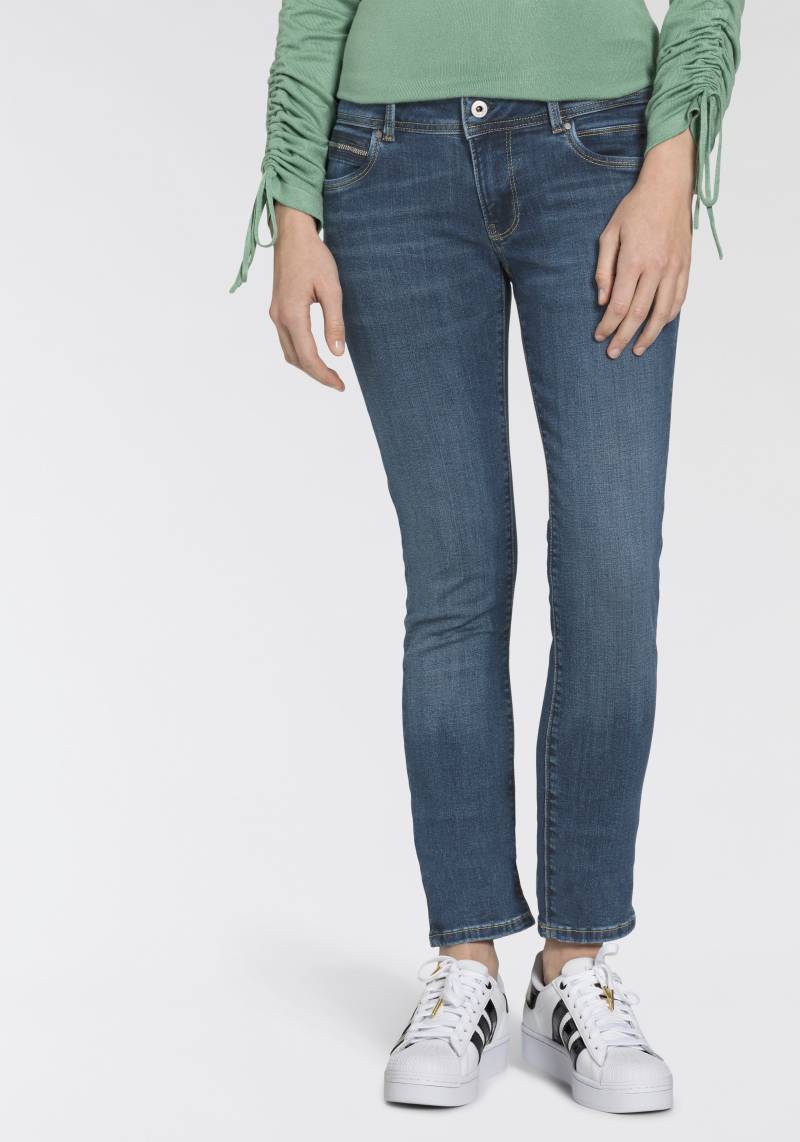 Pepe Jeans Slim-fit-Jeans »NEW BROOKE«, mit 1-Knopf Bund und Reissverschlusstasche von Pepe Jeans