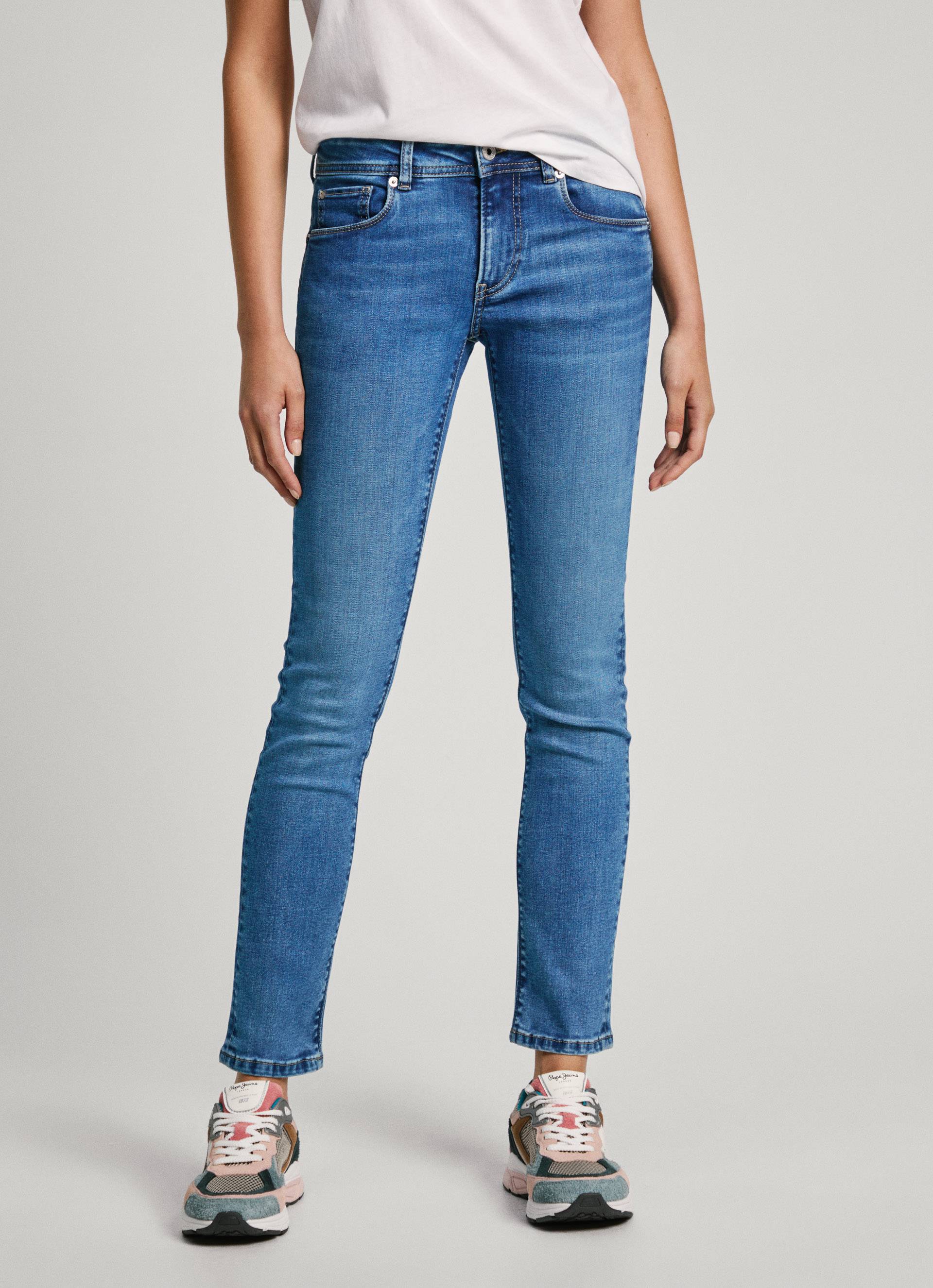 Pepe Jeans Slim-fit-Jeans »SLIM JEANS LW, mit niedriger Leibhöhe« von Pepe Jeans