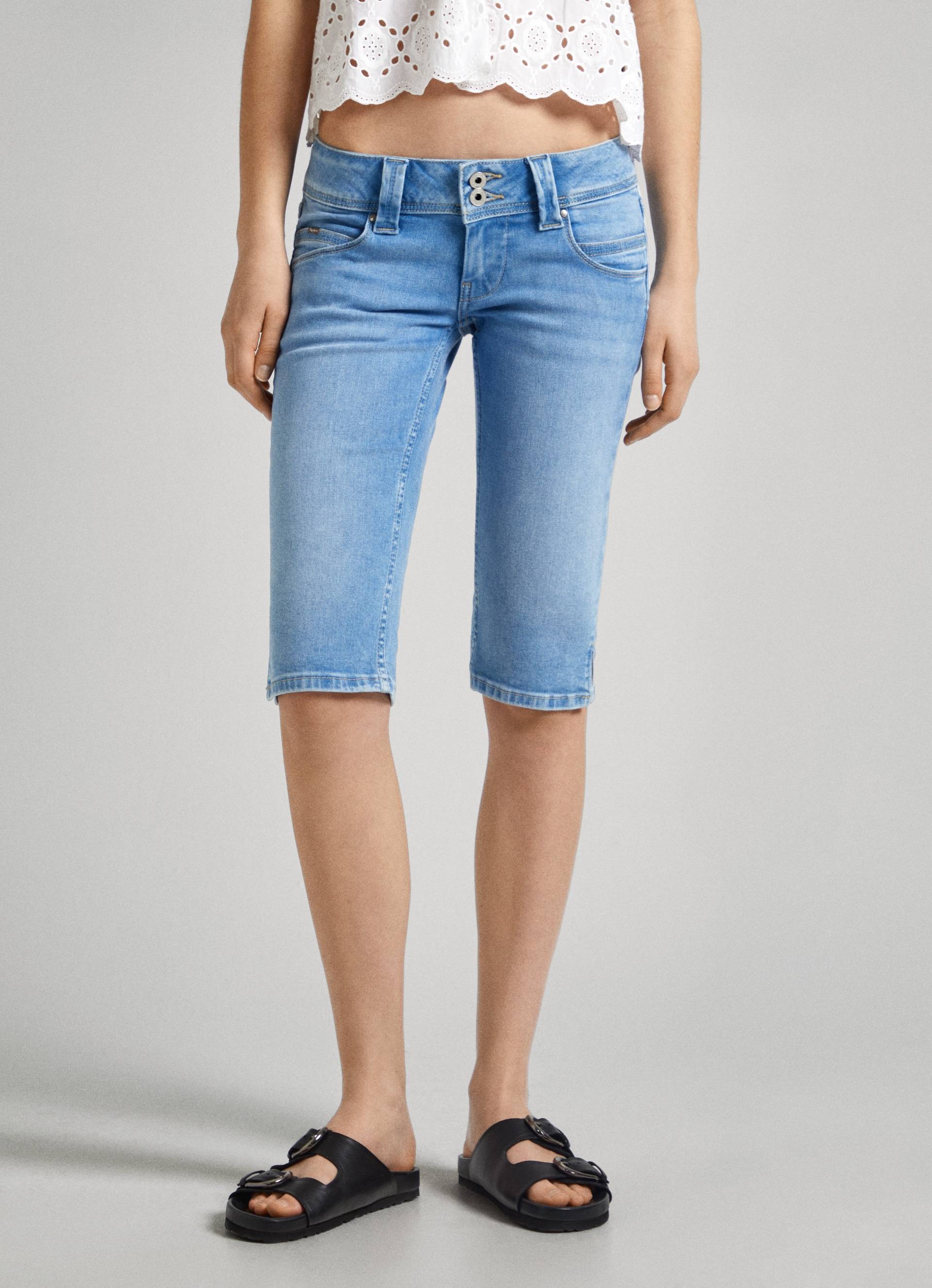 Pepe Jeans Slim-fit-Jeans »Shorts SLIM CROP LW« von Pepe Jeans