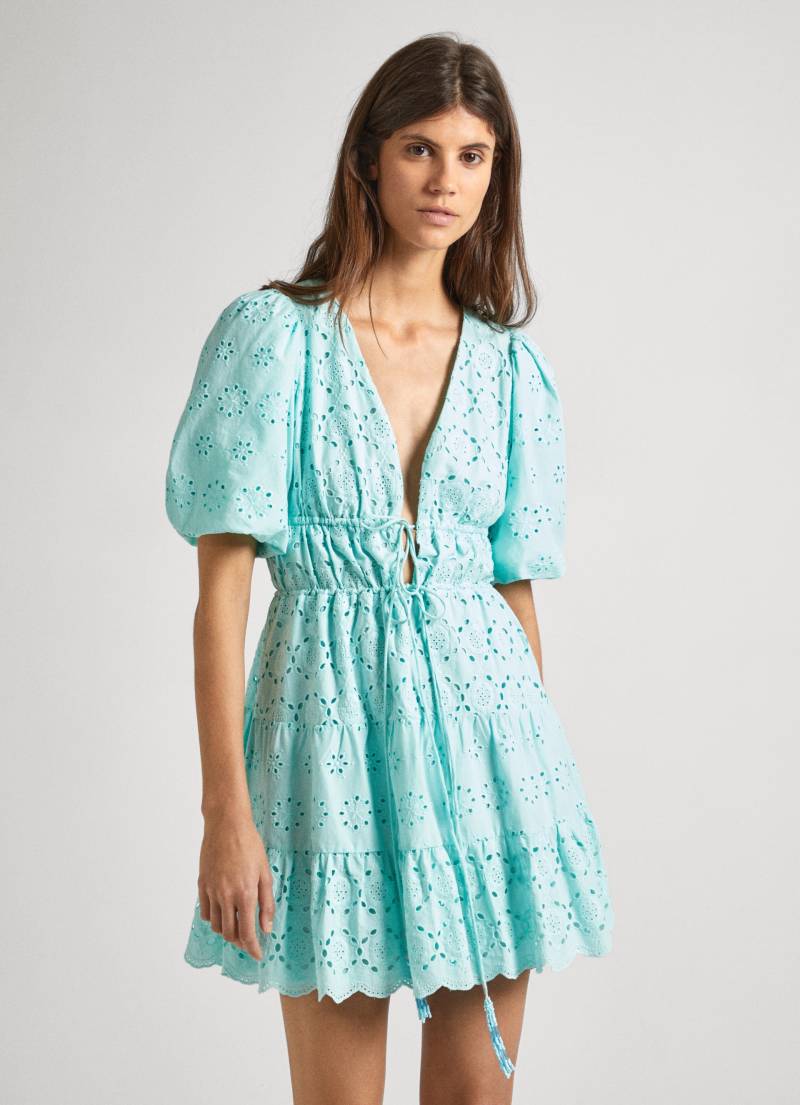 Pepe Jeans Sommerkleid »DELIA«, mit Lochstickereien von Pepe Jeans