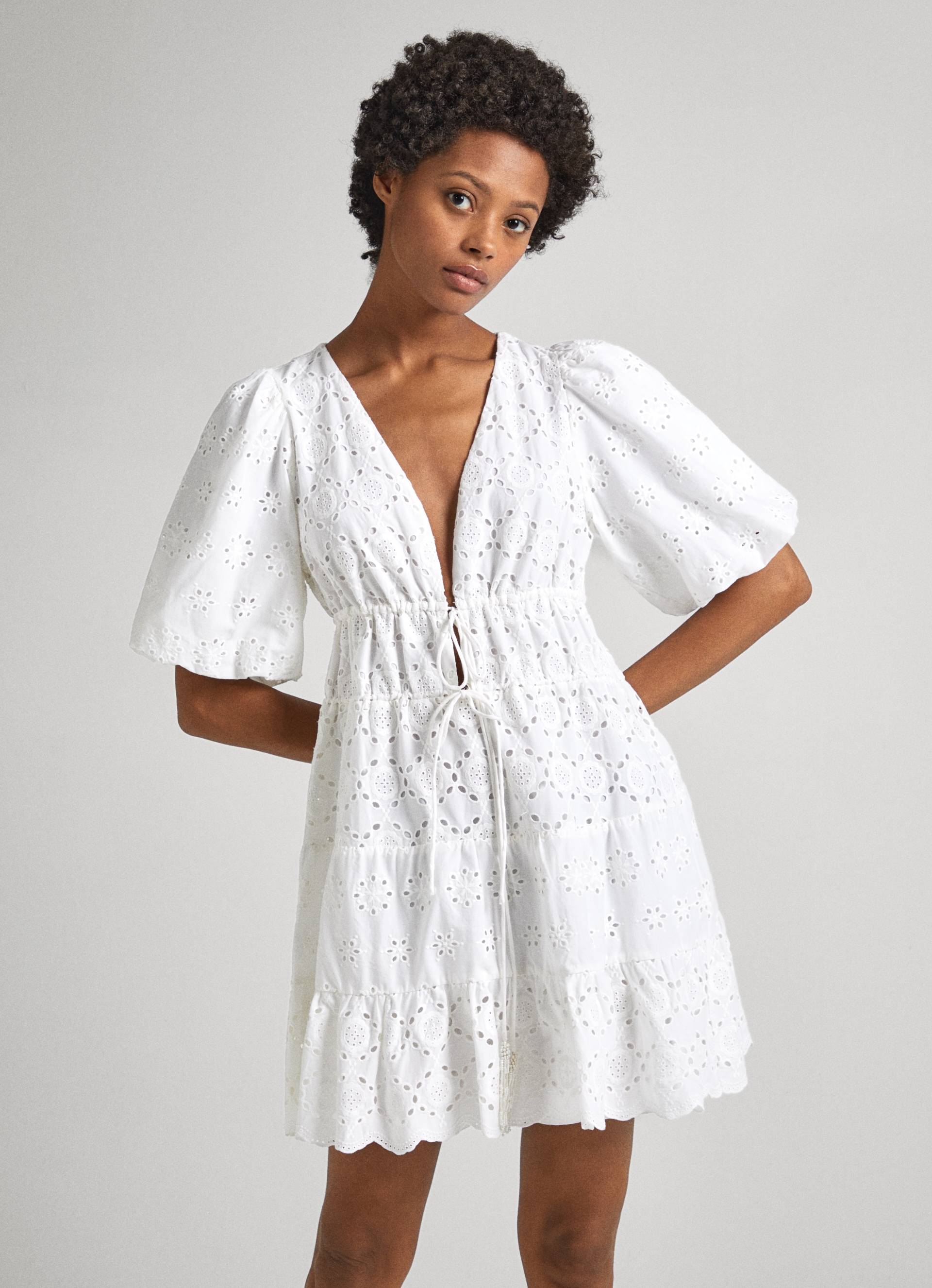 Pepe Jeans Sommerkleid »DELIA«, mit Lochstickereien von Pepe Jeans