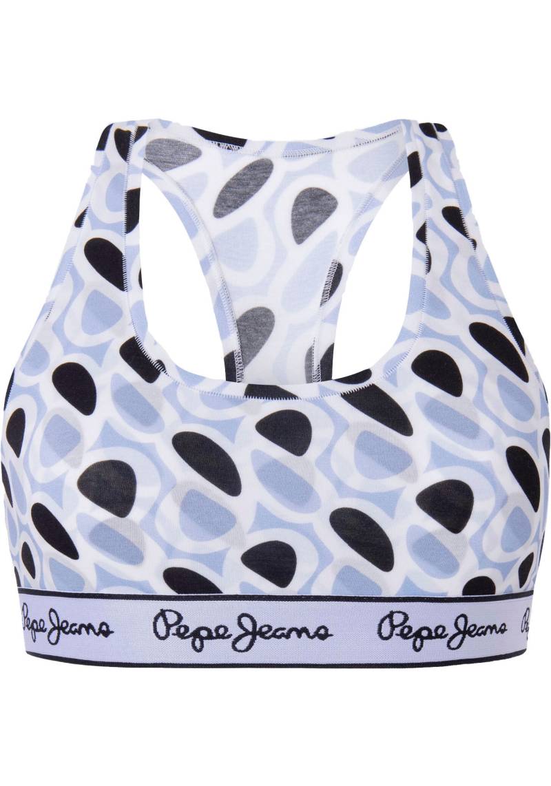 Pepe Jeans Sport-Bustier »Blue Nation Print« von Pepe Jeans