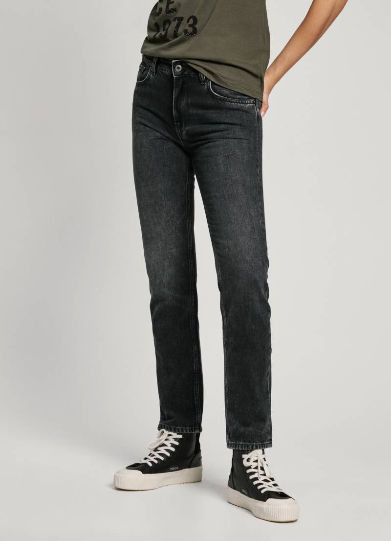 Pepe Jeans Straight-Jeans »mit normaler Leibhöhe«, aus robustem Baumwolldenim von Pepe Jeans