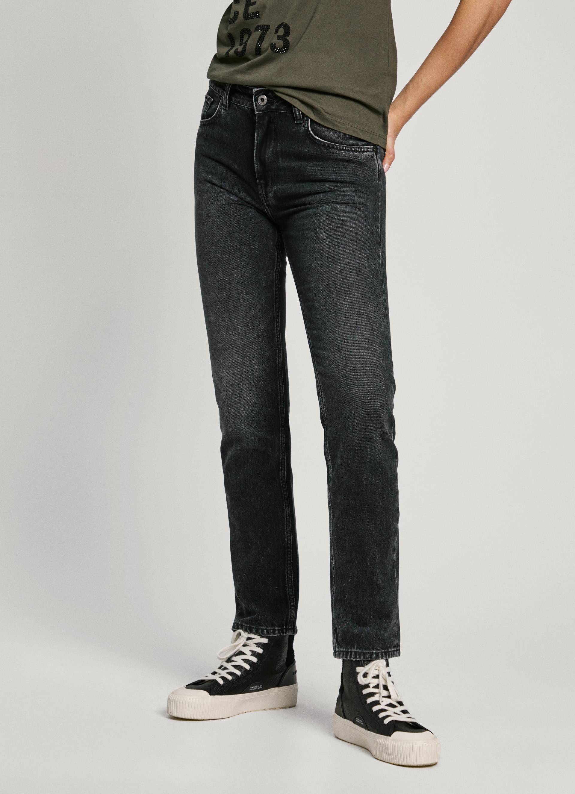 Pepe Jeans Straight-Jeans »STRAIGHT JEANS MW«, aus robustem Baumwolldenim von Pepe Jeans